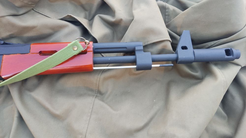 АК 74 макет із дерева