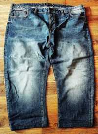 SPODNIE męskie jeansy pas 132 cm