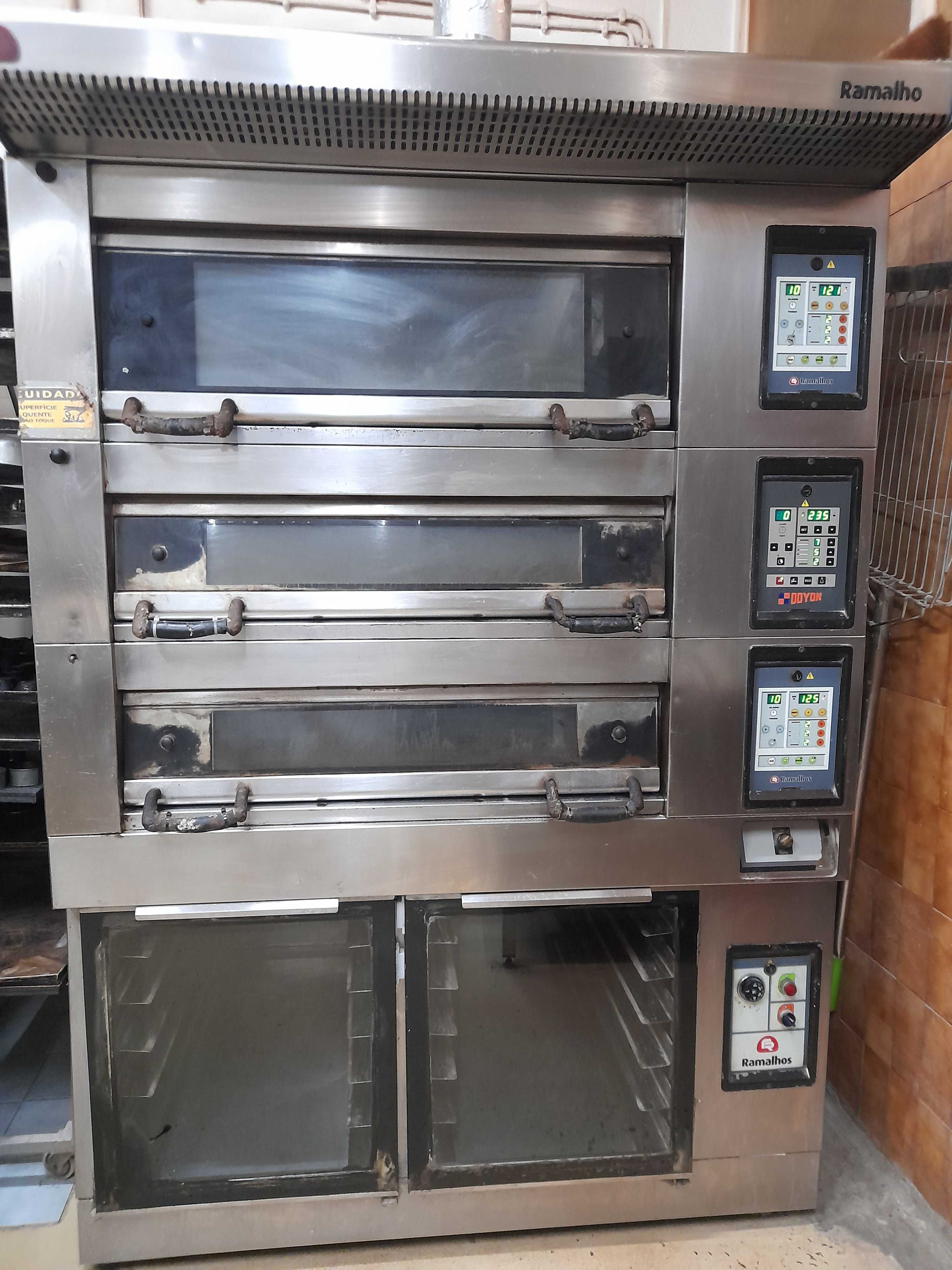 Forno ramalhos de 3 camaras