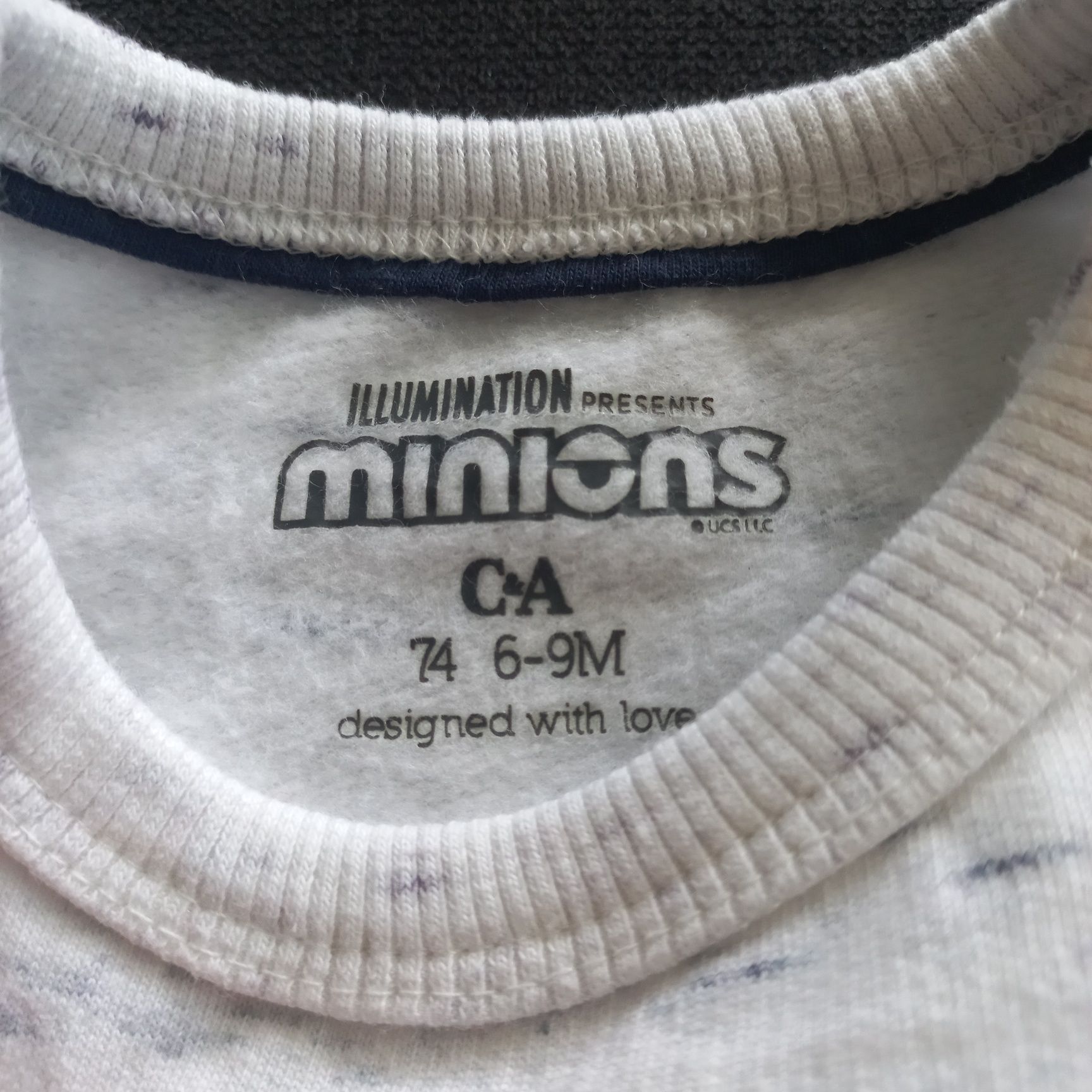 Dres Minionki C&A rozm.74 nowy