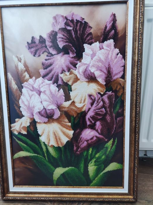 Картини та ікони бісером,ручна робота.