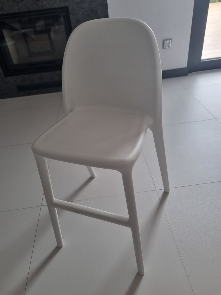 Urban ikea krzesełko białe krzesło