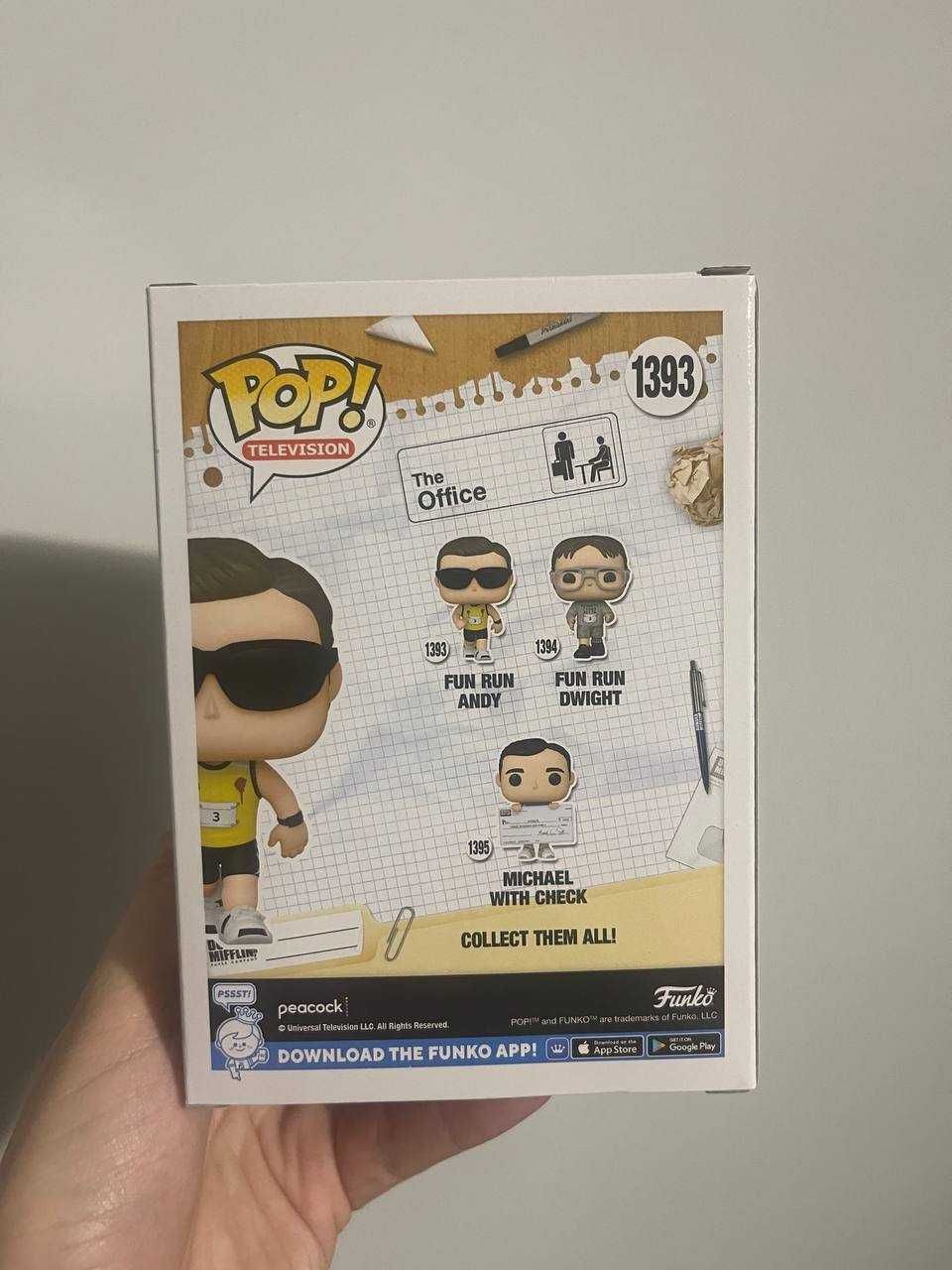 Fun Run Andy 1393 Funko Pop The Office