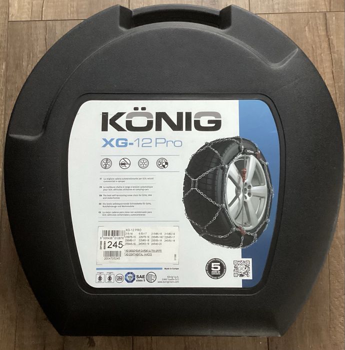 Łańcuchy śniegowe THULE / KONIG XG-12 PRO 245