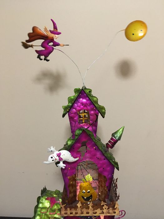 domek strachów wystawa ozdoba oryginalny halloween SUPER FAJNY