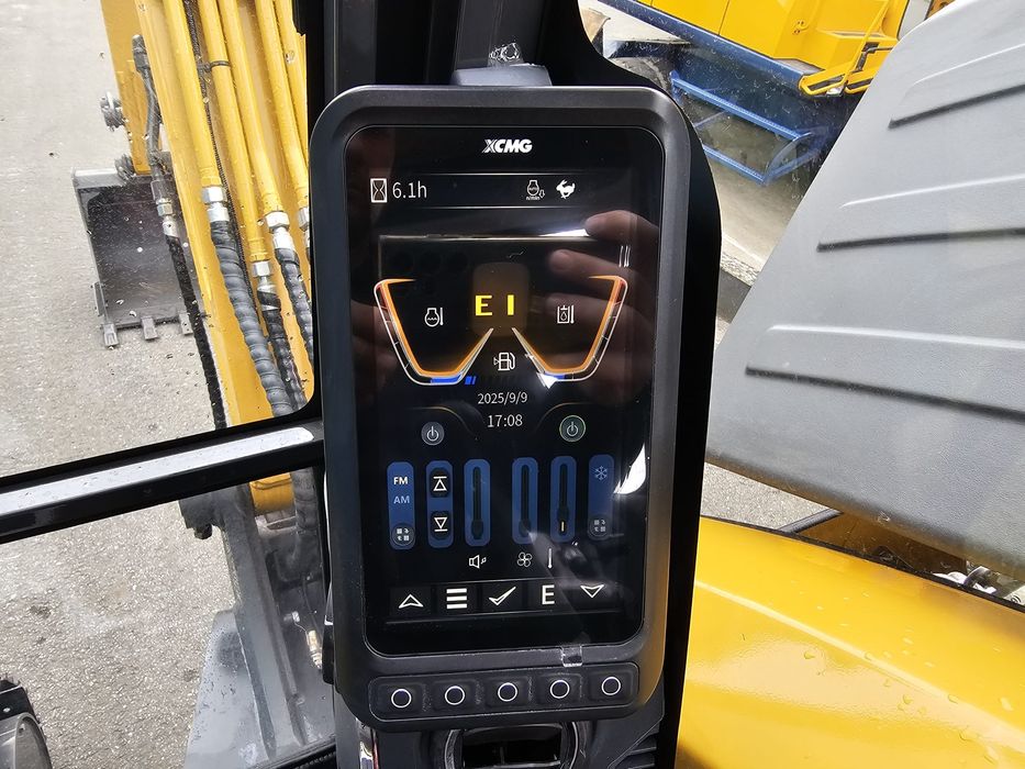 Mini escavadora giratória XCMG 6000kg