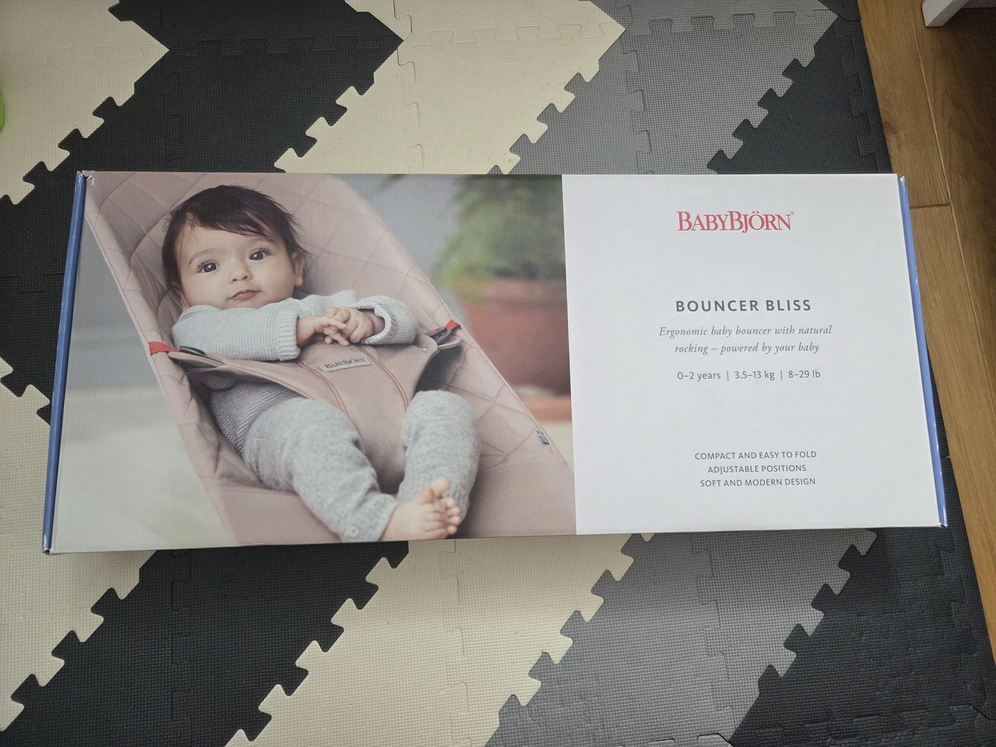 BabyBjorn Bliss różowy