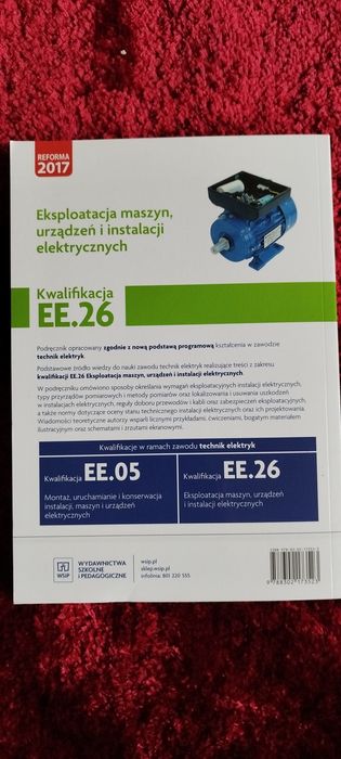 Książka maszyny, urządzenia i instalacje elektryczne EE.26