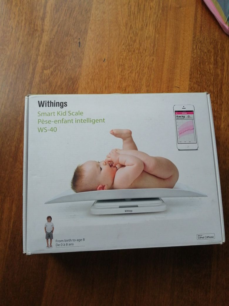 WITHINGS Smart kid scale  waga dla niemowląt iOS