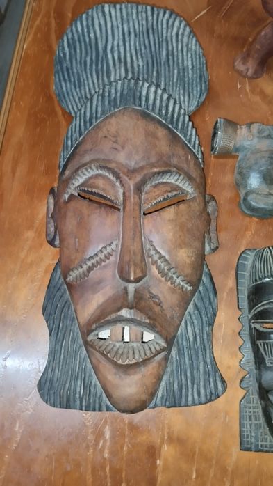 Conjunto Decoração Áfricana anos 50