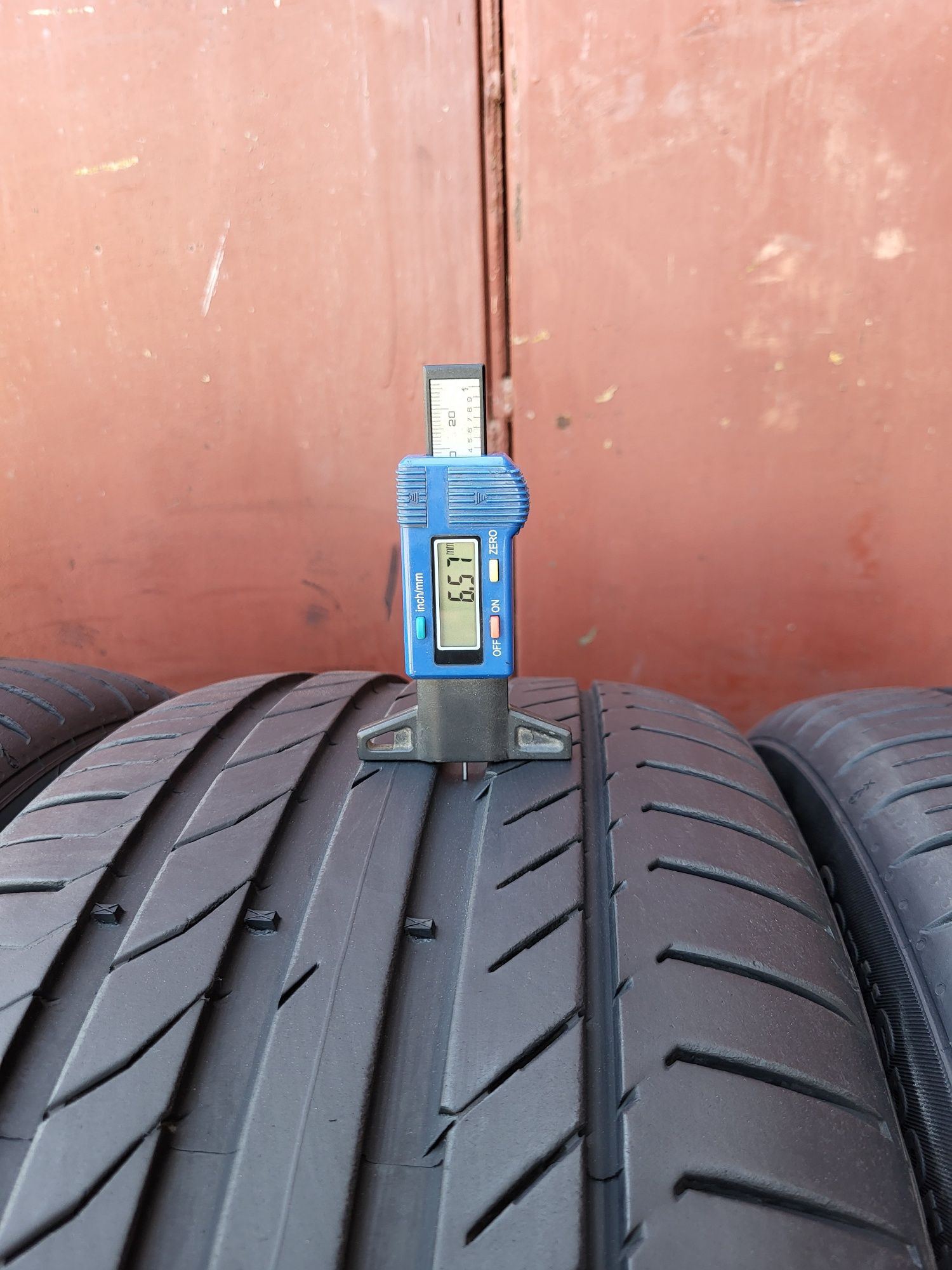 245/45/19 R19 Continental ContiSportContact 5 4шт літо шини 6.5мм