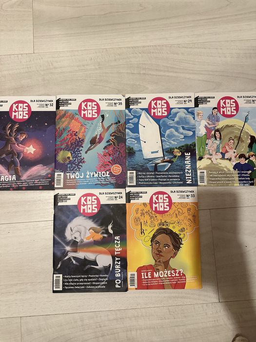 Kosmos dla dziewczynek -6 numerów