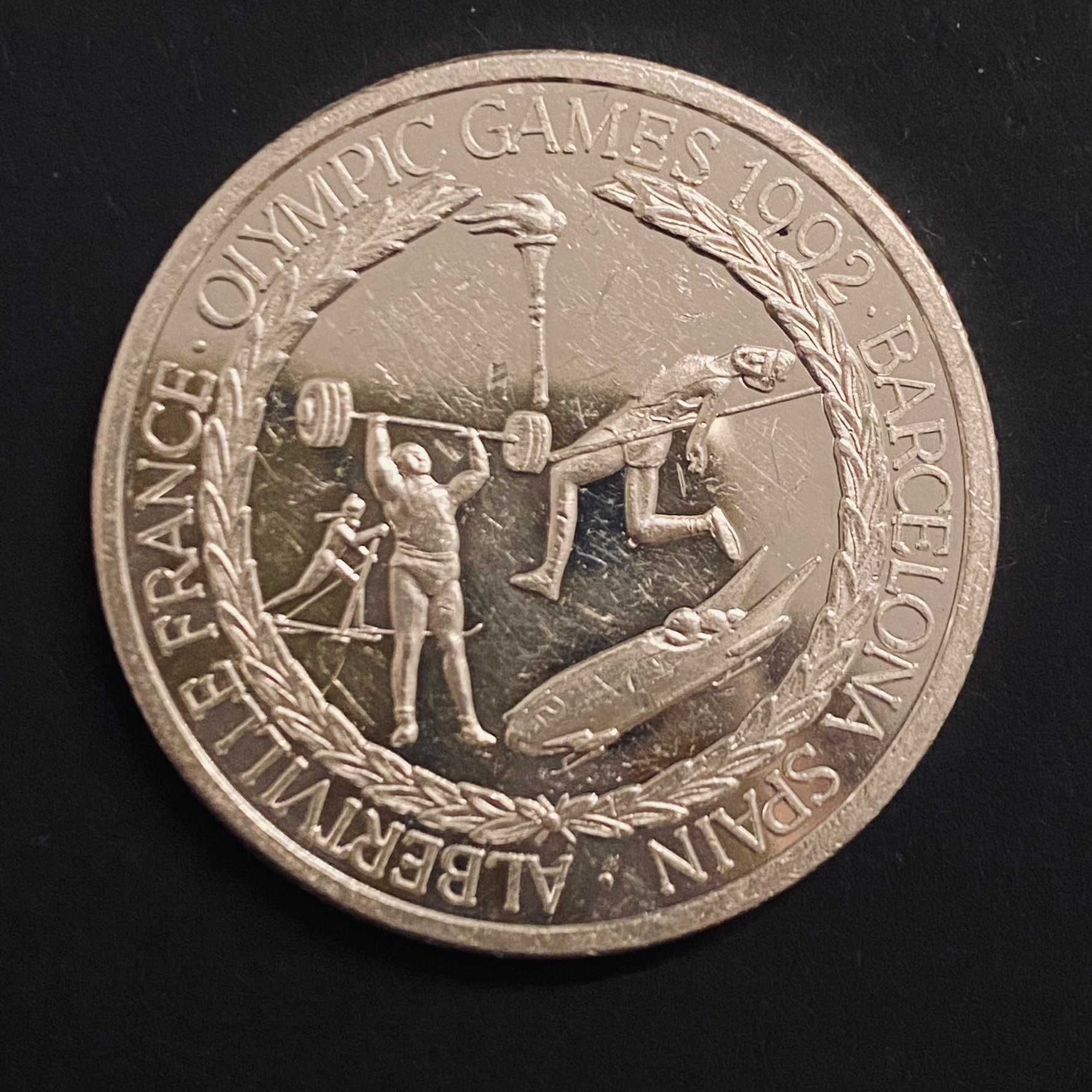 Turks&Caicos, 20 koron, Igrzyska Olimpijskie 1992r, Ag0,999