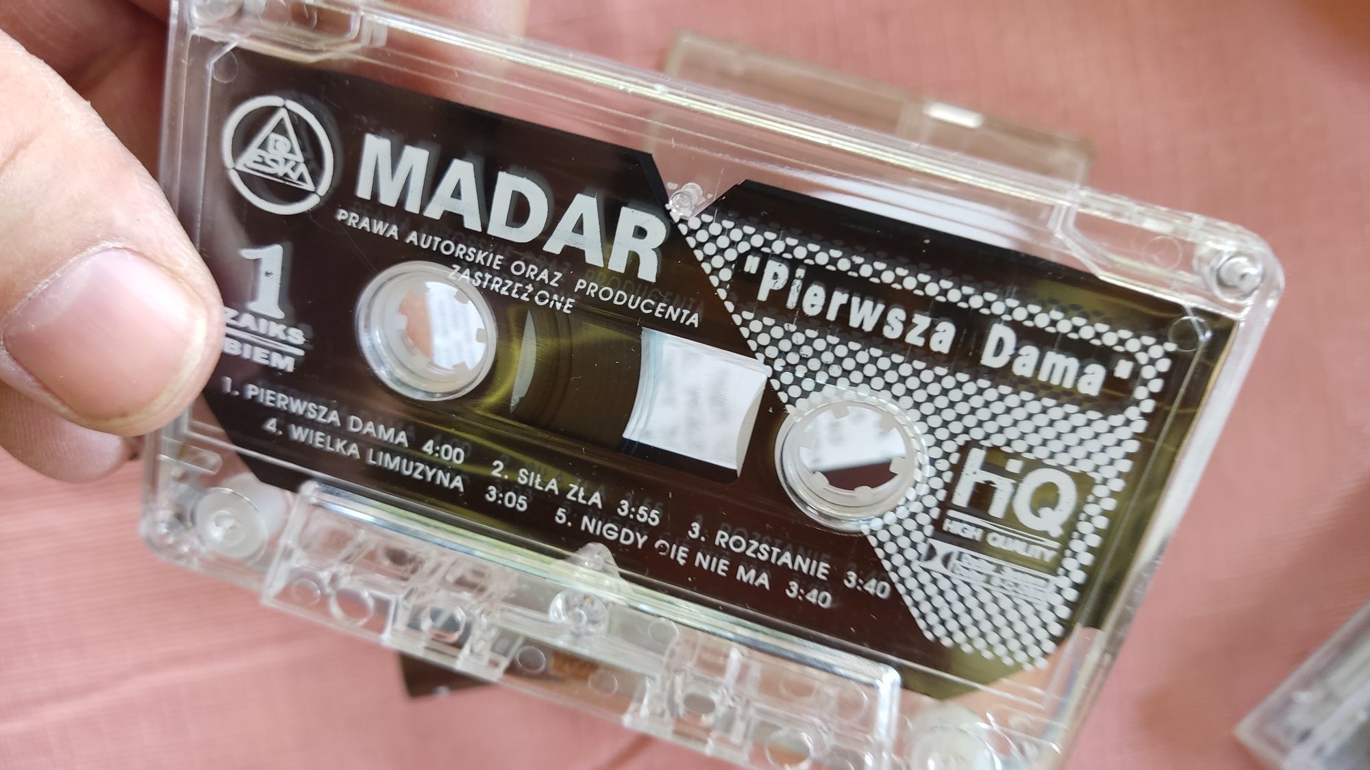 Madar Pierwsza dama kaseta audio disco polo