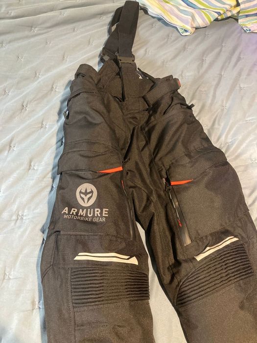 Calças motard ARMURE XS como novo