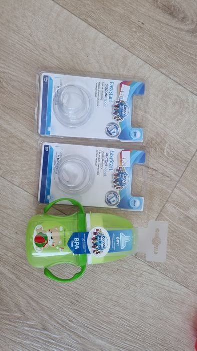 Canpol baby butelka bidon plus dodatkowe smoczki nowe