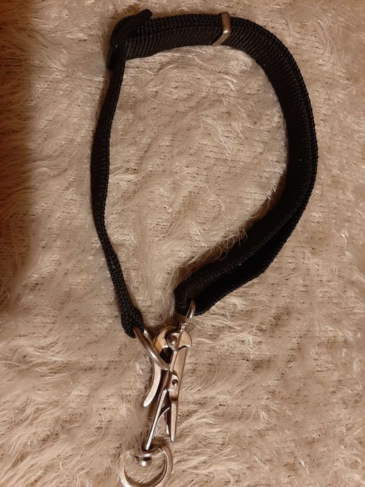 Obroża z samouwalniającym karabińczykiem