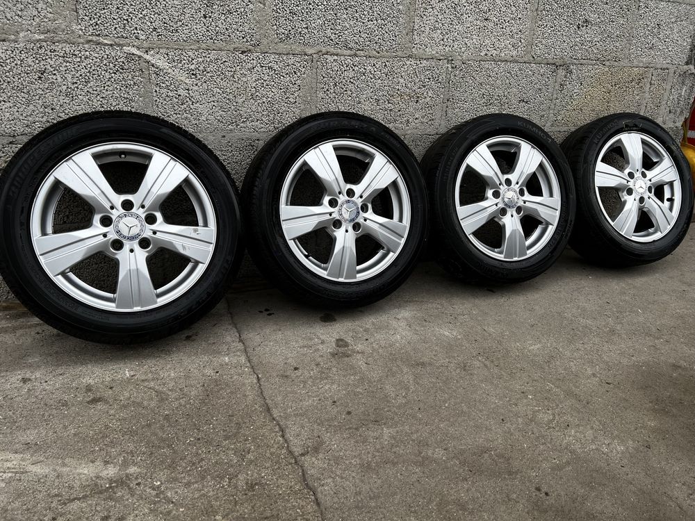 Alufelgi R16 5x112 Mercedes A Opony letnie 195/55/16