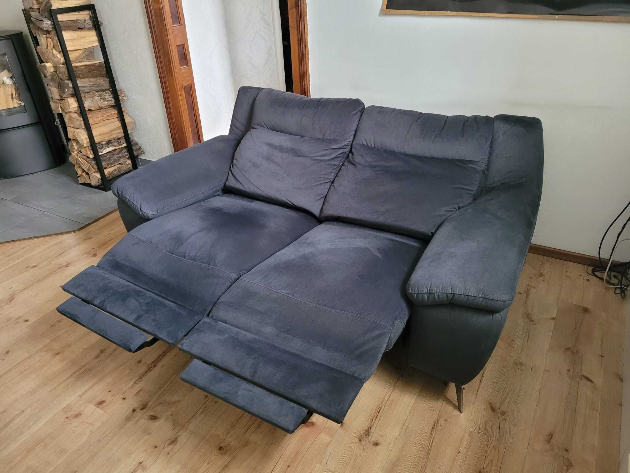 Sofa dwuosobowa z funkcją relaks PERLE z salonu AGATA MEBLE