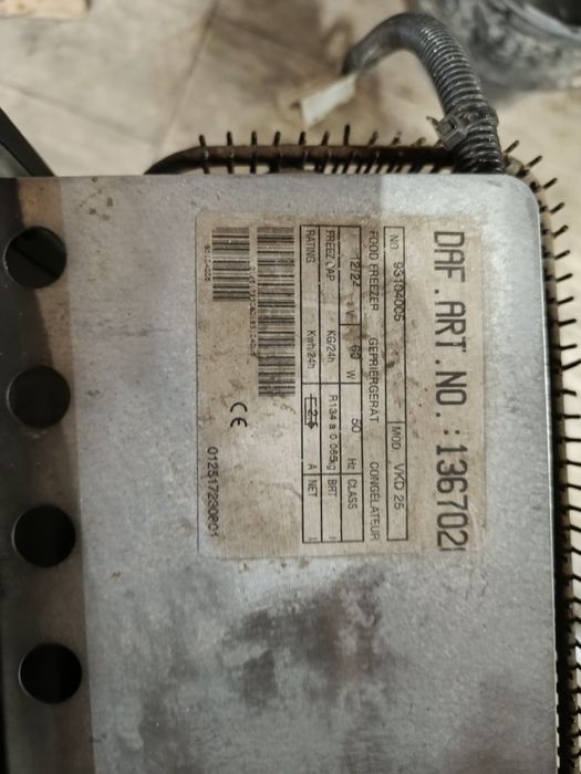 Холодильник на DAF euro3