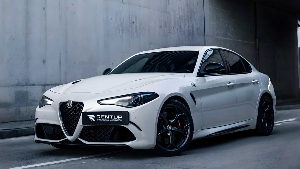 Wynajem ALFA ROMEO GIULIA Quadrifoglio, Audi RS3, M3 G80 LCI, A45s AMG
