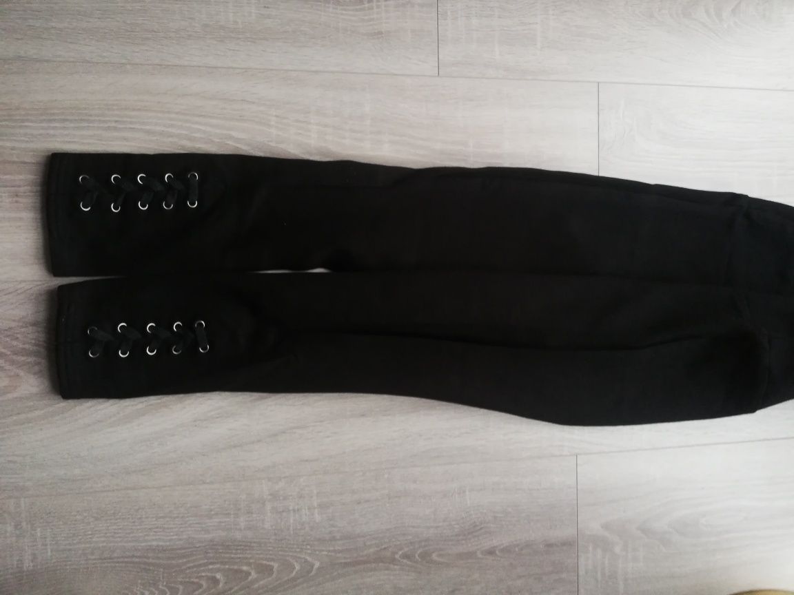 Legginsy gruby materiał Stradivarius xxs/xs