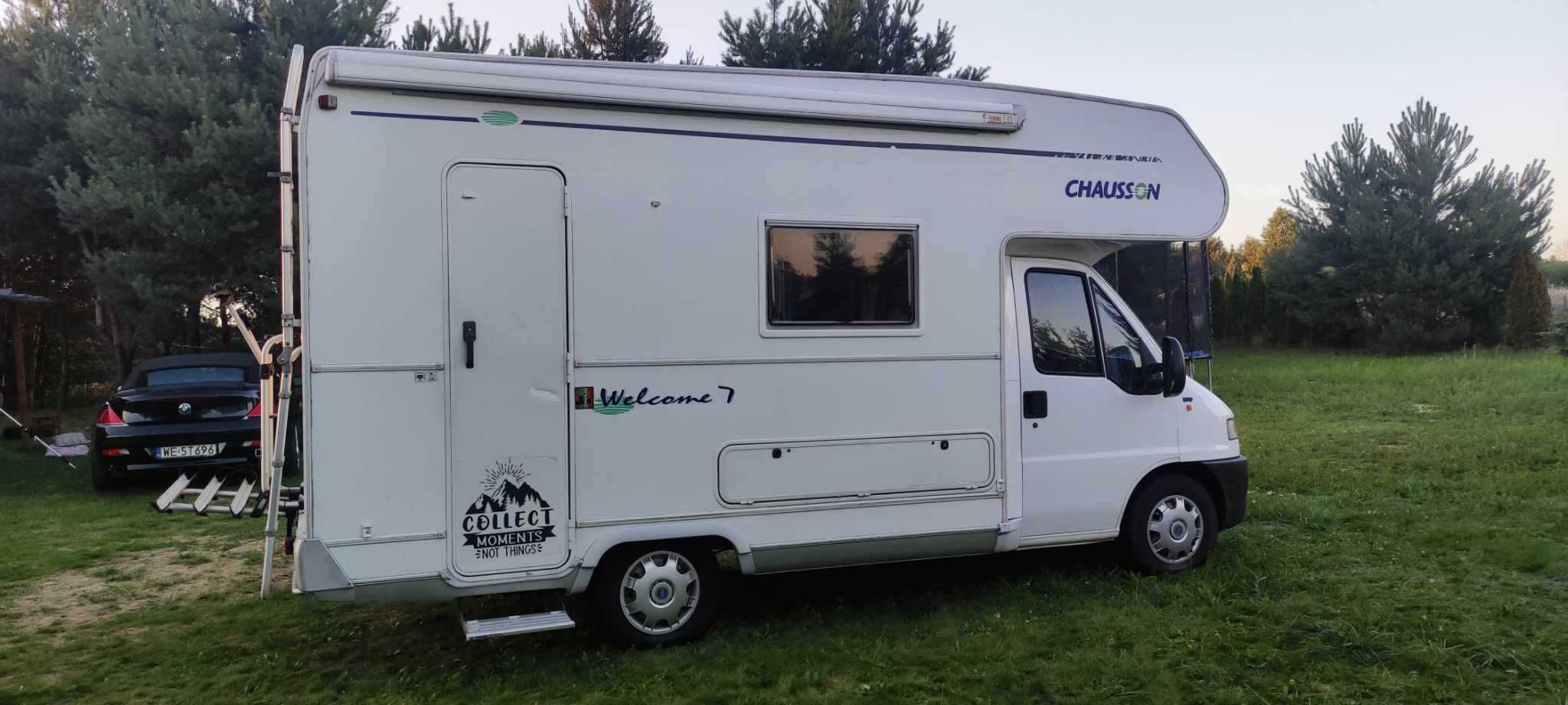 Kamper Camper Alkowa Fiat Ducato prywatnie zadbany