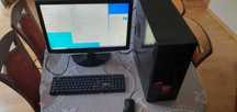 Zestaw komputerowy i5 z monitorem, klawiaturą i myszką