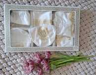 Versace chrzest 7x pak set zestaw niemowlę noworodek