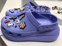 Жіночі крокси Crocs Classic Crush сабо на високій платформі. Нові!