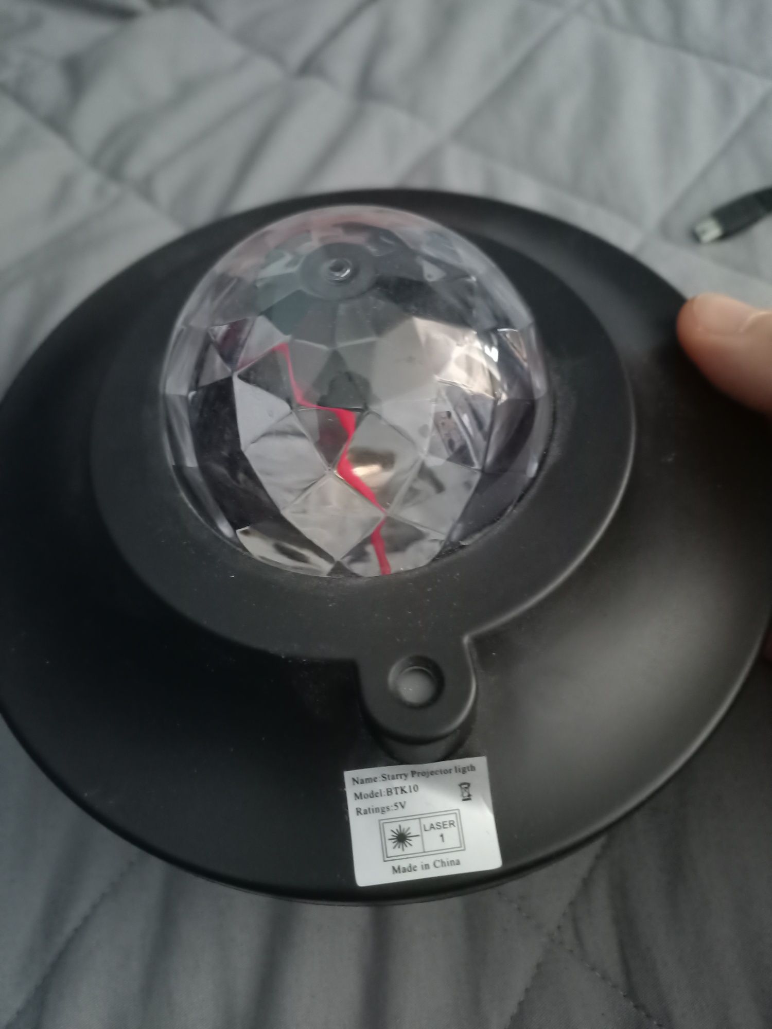 Projektor/Lampka/Głośnik bluetooth usb