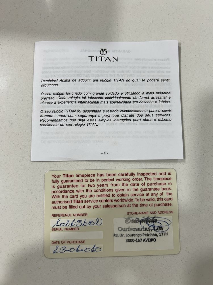 Relógio TITAN FasTrack 100m