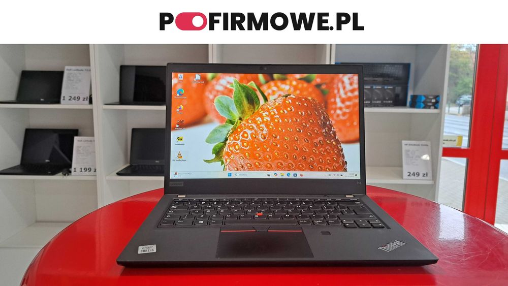 Laptop Lenovo Thinkpad T14 G1 14" i5-10210u 24GB/256SSD Win11 FullHD