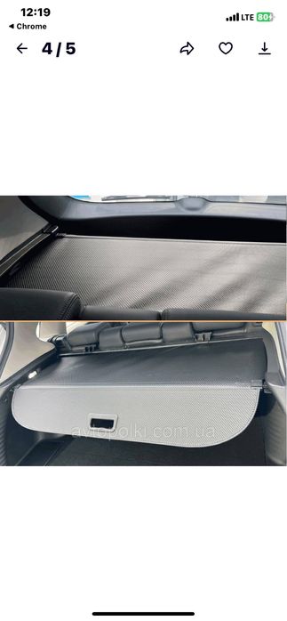 Шторка багжника Honda hrv 22-24рік