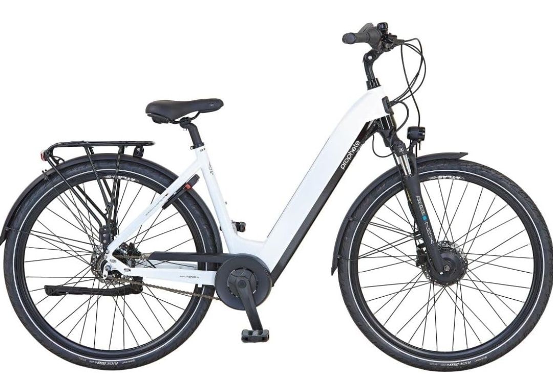 Prophete City E-Bikesser dla kobiet i mężczyzn, rower elektryczny 28",