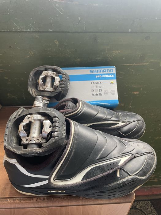 Shimano вело обувь ,размер 44-44.5