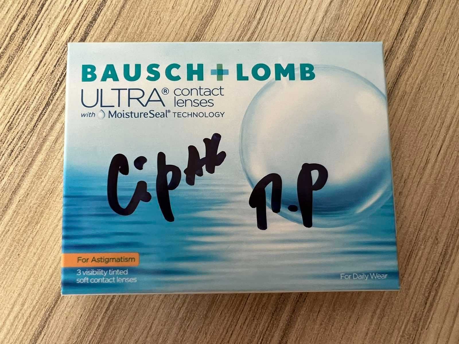 Лінзи Bausch & Lomb Ultra для астигматизму