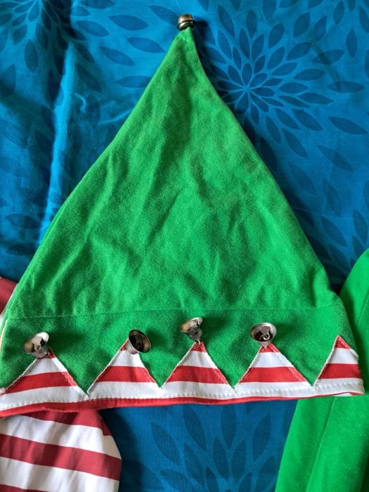 Карнавальний костюм Різдвяного Ельфа р.128