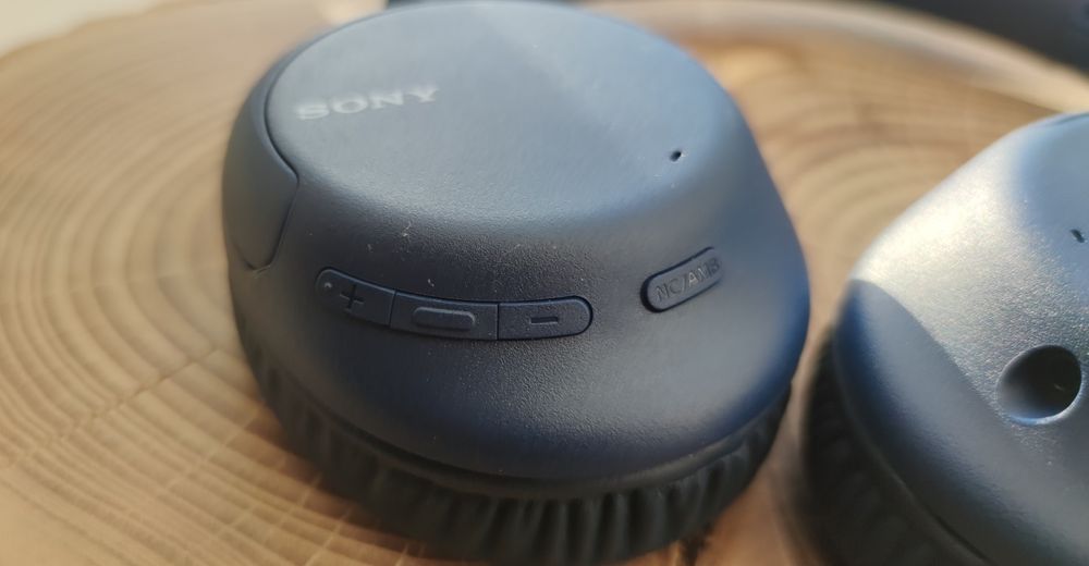 Бездротові Bluetooth навушники Sony WH-CH710N (синіі)