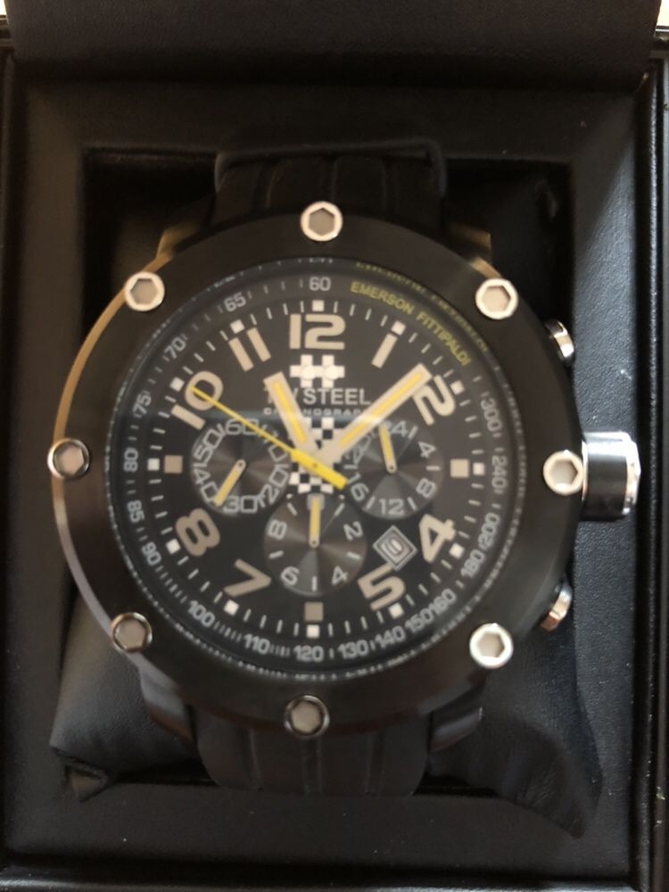 TW STEEL TW609 Emerson Fittipaldi Special EdItion Watch 45MM