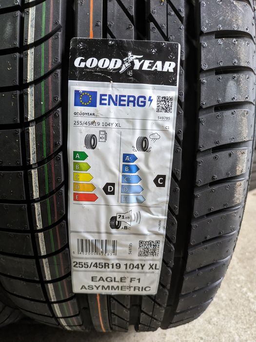 255/45R19 Goodyear Eagle F1 Asymmetric AO NOWE