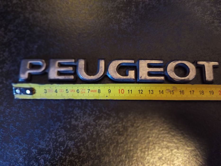 Emblemat znaczek napis Peugeot 306 405