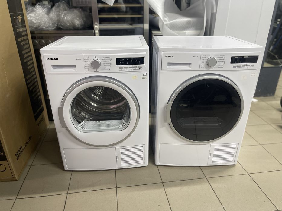 Сушильна машина Samsung DV80K6010CW з тепловим насосом 8 кг сушка