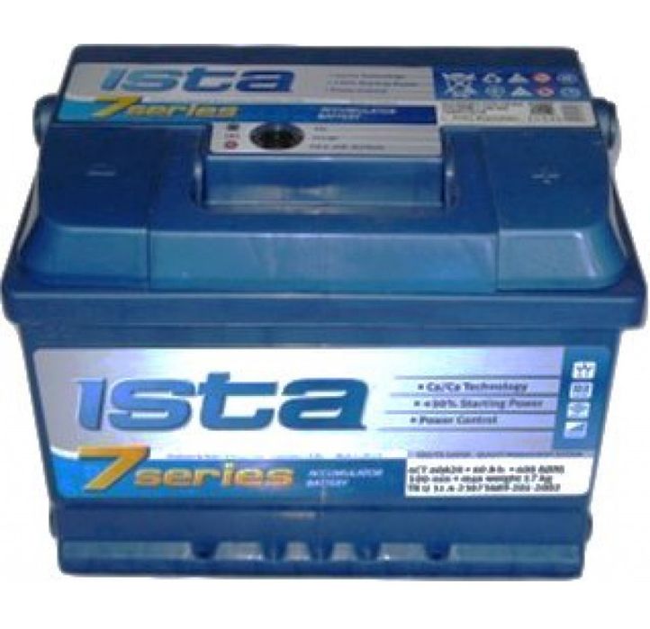Автомобильный аккумулятор Ista 6-СТ 60Ah L+ 600A