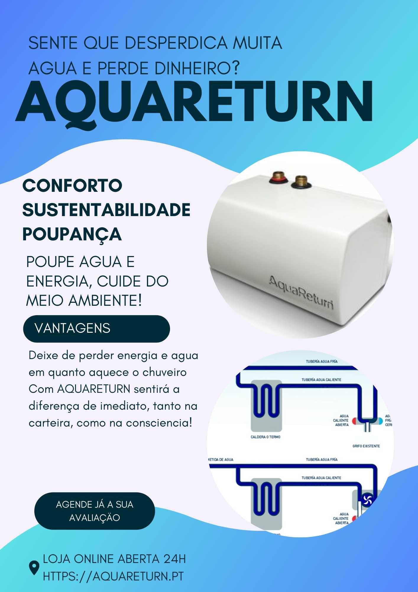 Aquareturn Poupança de agua