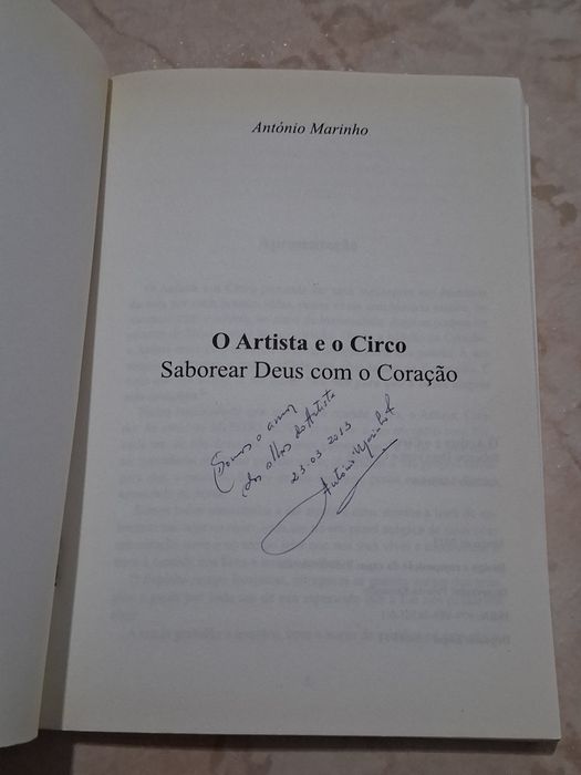 Livro: O Artista e o Circo - Saborear Deus com o Coração