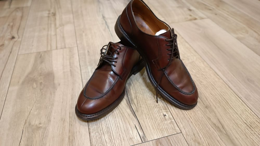 Berwick 1707 Goodyear Welted split-toe туфлі оригінал ідеал