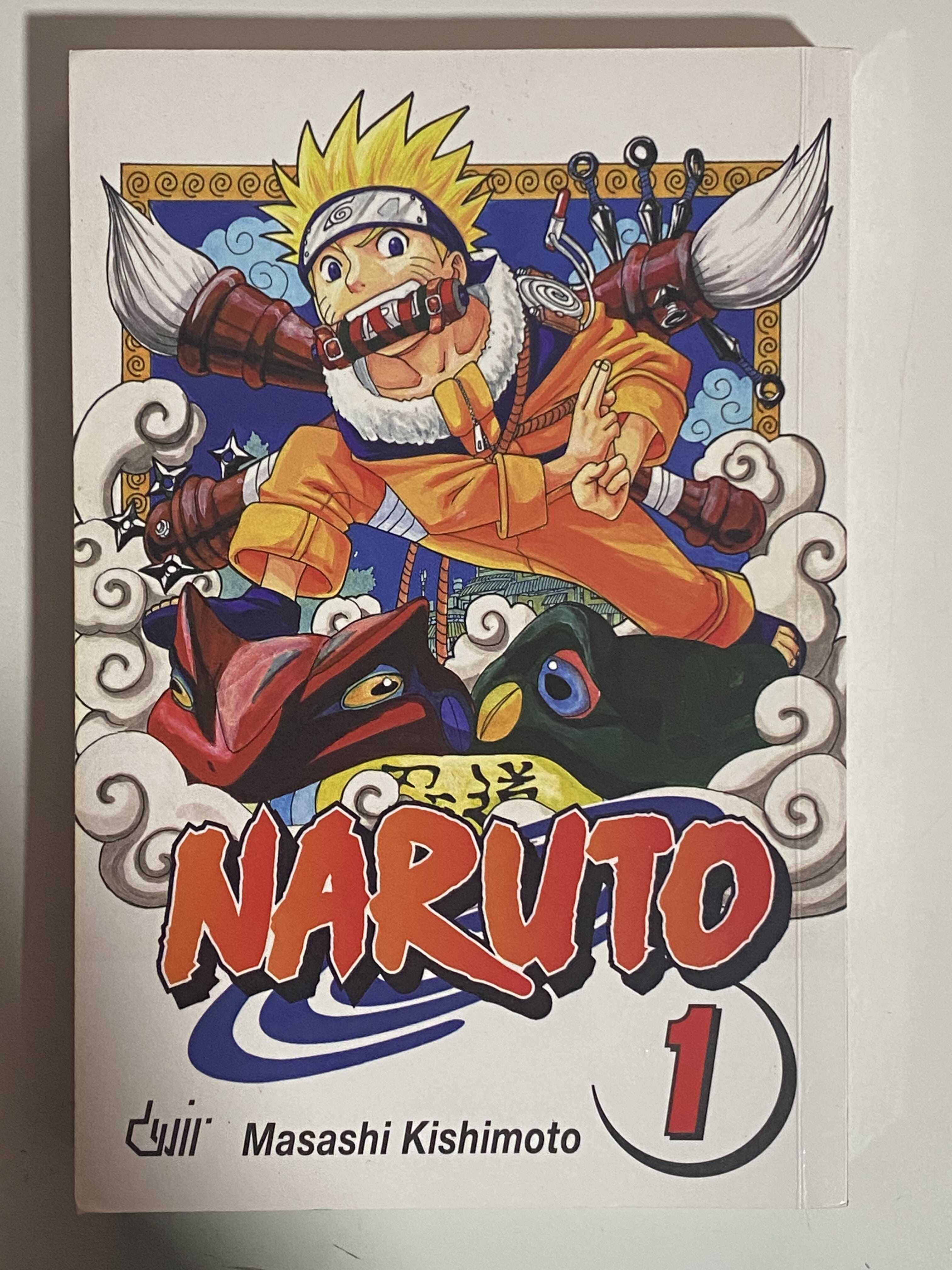 NARUTO - Mangas Volumes 1; 2; 3