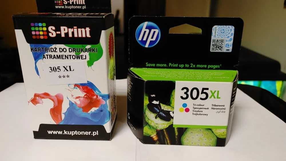 Tusz HP 305 XL komplet za 80 pln