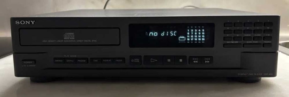 sony compact disc player cdp-m11